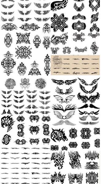 عکس تاتو طراحی
