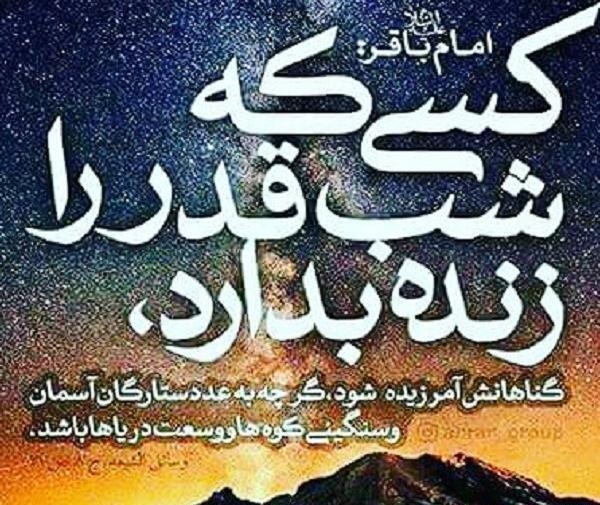 عکس شب زنده داری