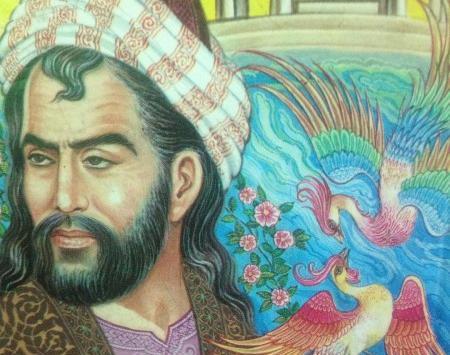 عکس حافظ با شعر