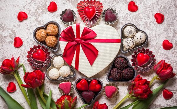 عکس های عاشقانه قلب و گل