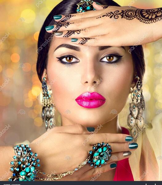 عکس زن هندی برای پروفایل