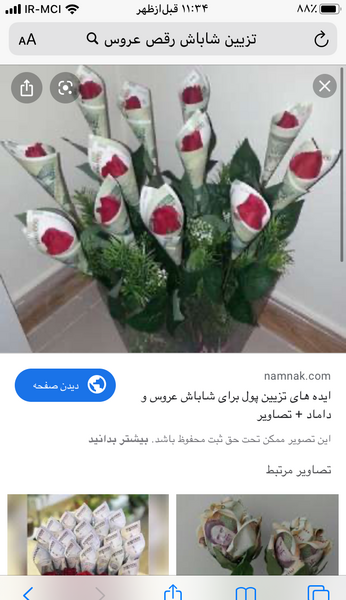 عکس دسته گل با تراول