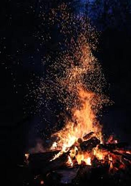 عکس آتش چای