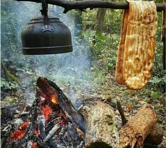 عکس آتش چای
