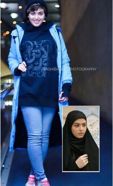 عکس ریحانه پارسا با شلوار کوتاه