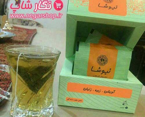 عکس چای لاغری نیوشا