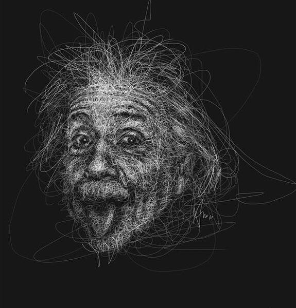 عکس نقاشی روی صفحه سیاه