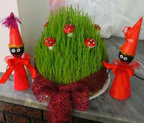 عکس سفره هفت سین و سبزه