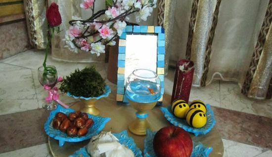 عکس سفره هفت سین مینیاتوری
