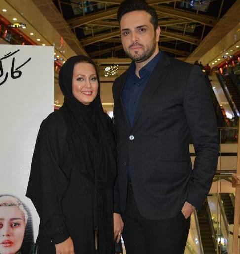عکس یاسمن شاه حسینی و همسرش