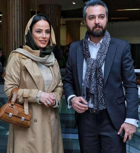 عکس یاسمن شاه حسینی و همسرش