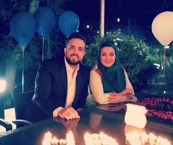 عکس یاسمن شاه حسینی و همسرش