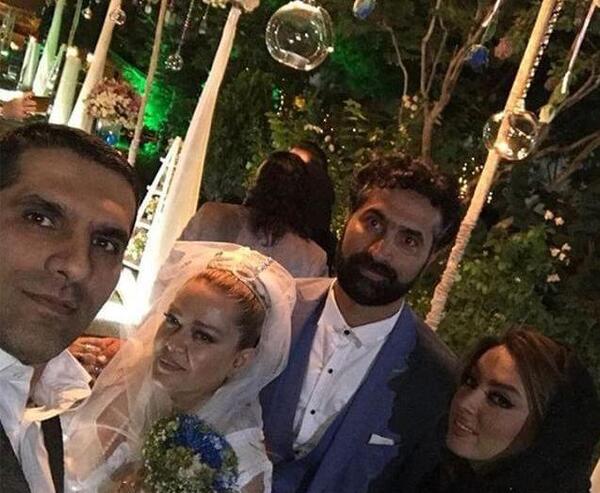 عکس عروسی بهار رهنما