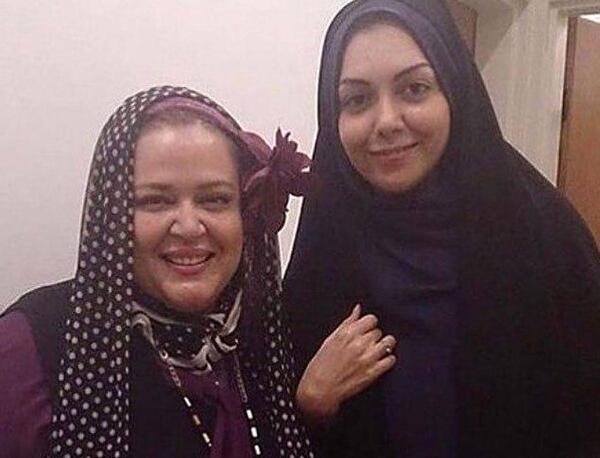 عکس ازاده نامداری با همسر سابقش
