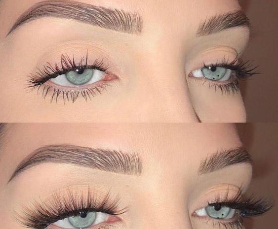 عکس تاتو بن مژه