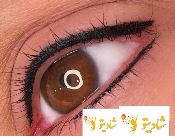 عکس تاتو بن مژه