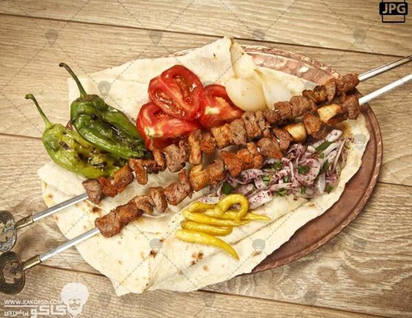 عکس چلو کباب با کیفیت بالا