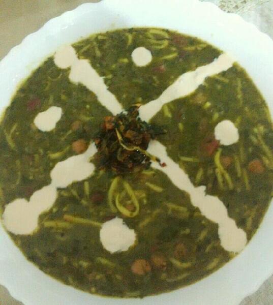 عکس آش رشته ساده