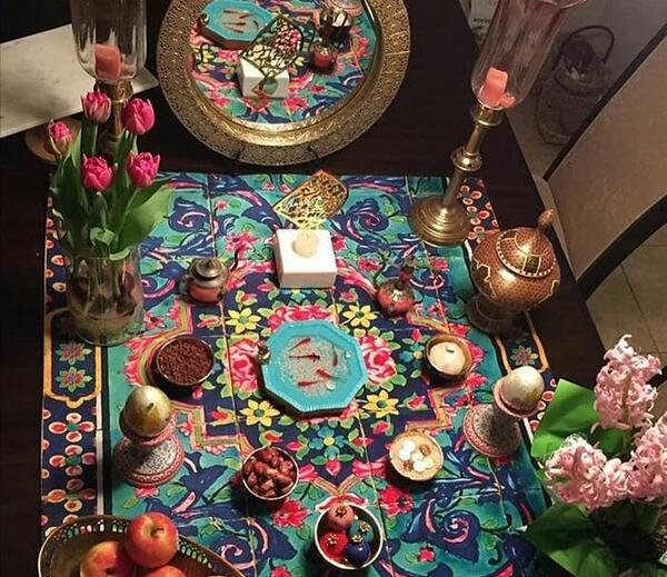عکس سفره هفت سین کلاسیک
