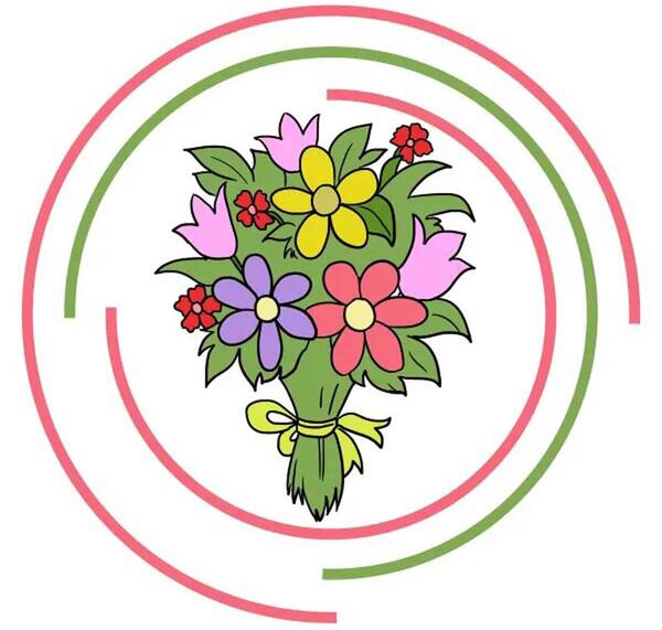 عکس دسته گل کارتونی