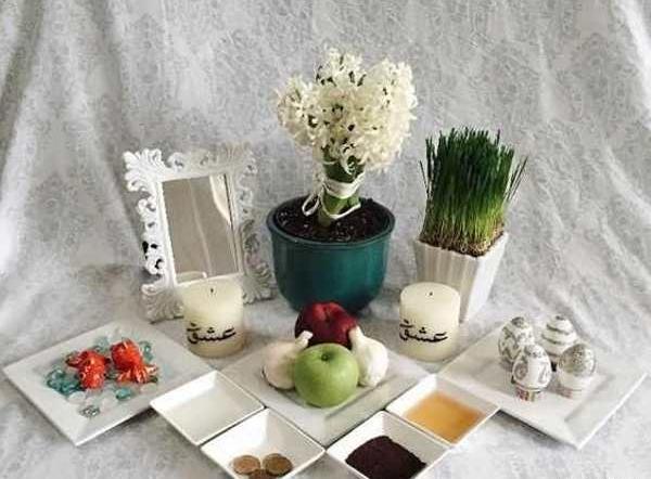 عکس از سفره ی هفت سین ۱۴۰۳