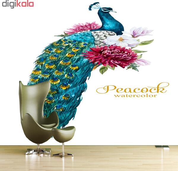 عکس طاووس سه بعدی