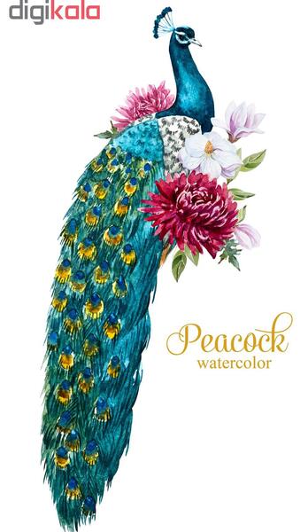 عکس طاووس سه بعدی