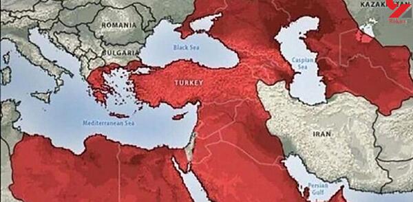 عکس نقشه ایران جدید