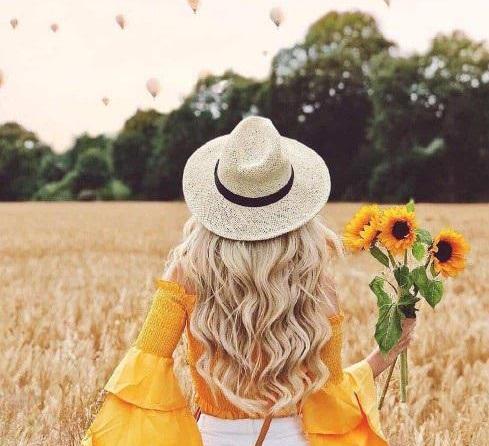 عکس دخترونه زرد برای پروفایل