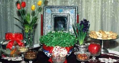 عکس سفره هفت سین غمگین