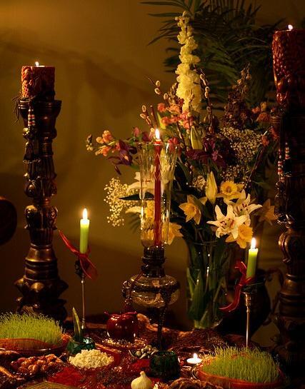 عکس سفره هفت سین غمگین