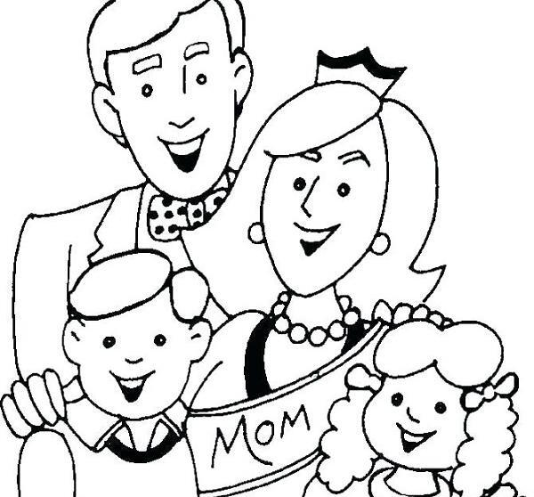 عکس خانوادگی نقاشی