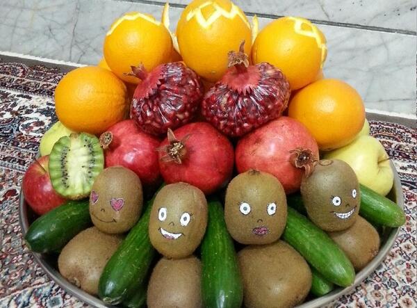 عکس شب چله ای برای عروس