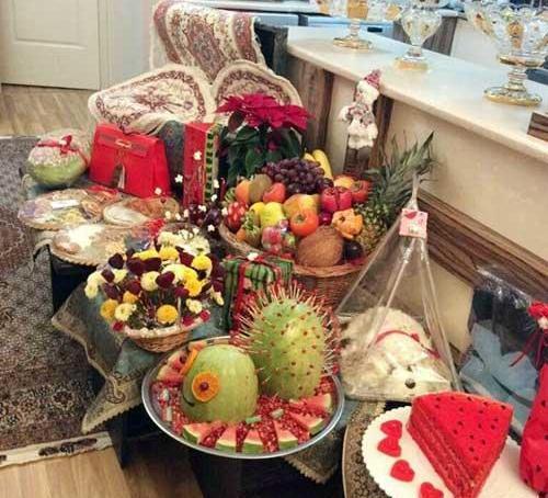 عکس شب چله ای برای عروس