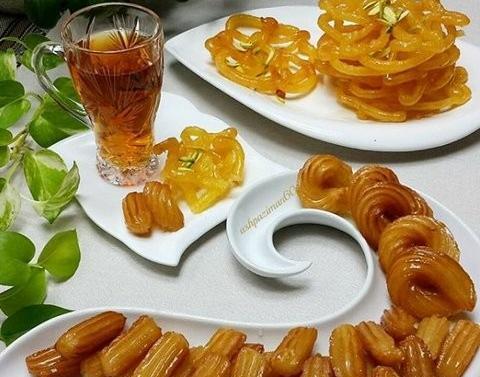 عکس طنز زولبیا بامیه