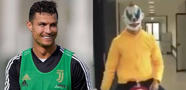 عکس رونالدو ترسناک