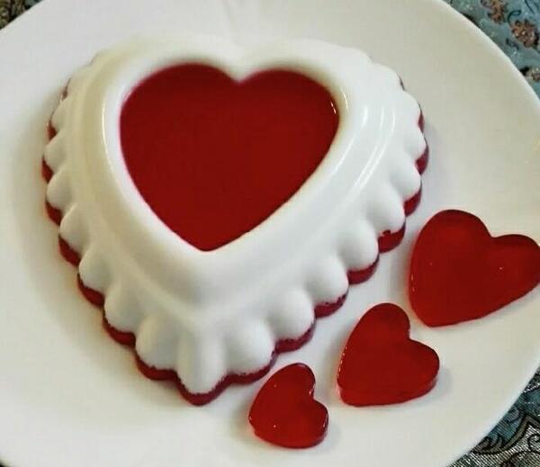 عکس تزیین ژله بستنی