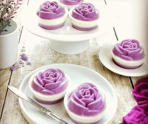 عکس تزیین ژله بستنی