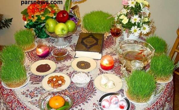 عکس سفره هفت سین دست ساز