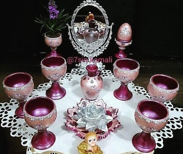 عکس سفره هفت سین دست ساز