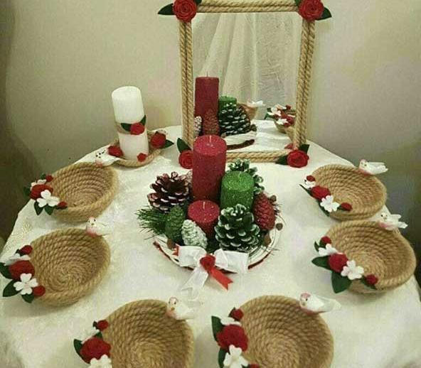 عکس سفره هفت سین دست ساز
