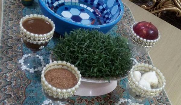 عکس سفره هفت سین دست ساز
