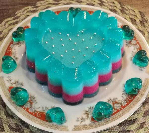 عکس ژله قالبی