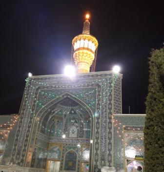 عکس حرم امام رضا طبیعی