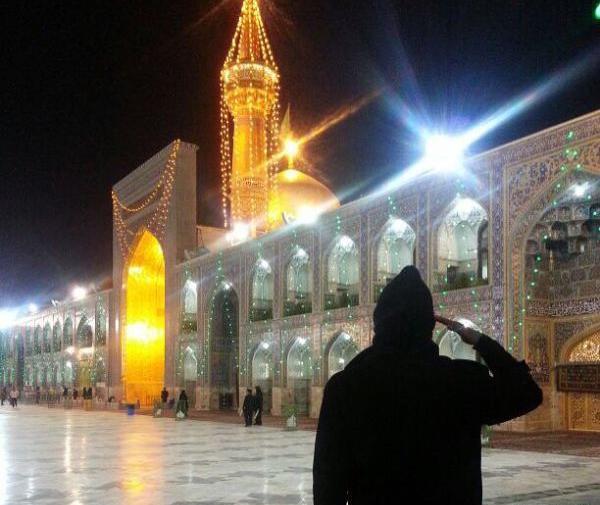 عکس حرم امام رضا طبیعی