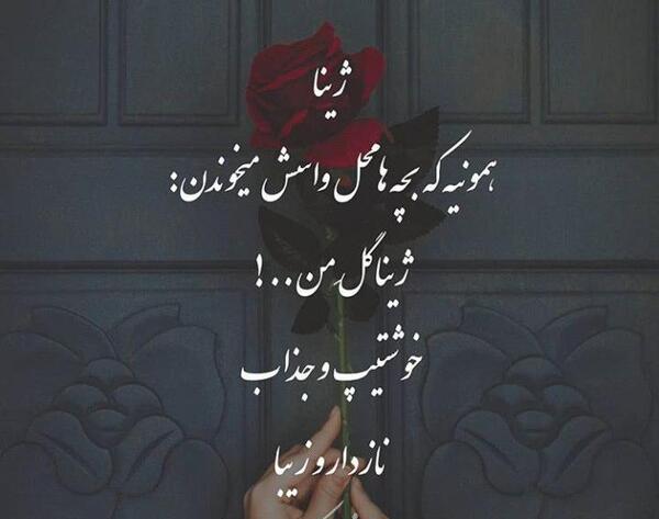 عکس گل ژینا