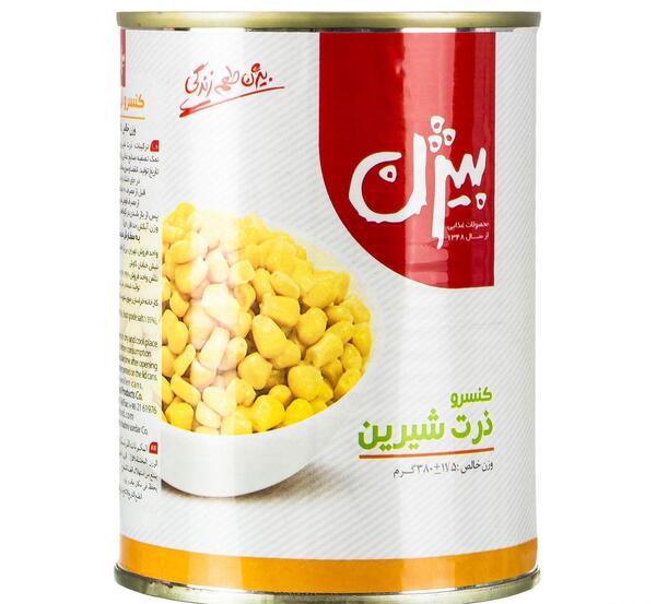 عکس کنسرو ذرت
