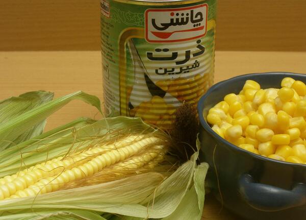 عکس کنسرو ذرت