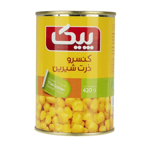 عکس کنسرو ذرت