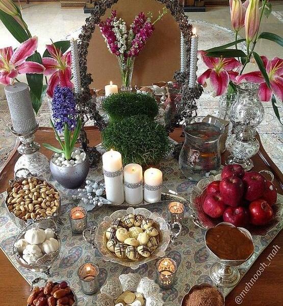 عکس ظرف برای سفره هفت سین
